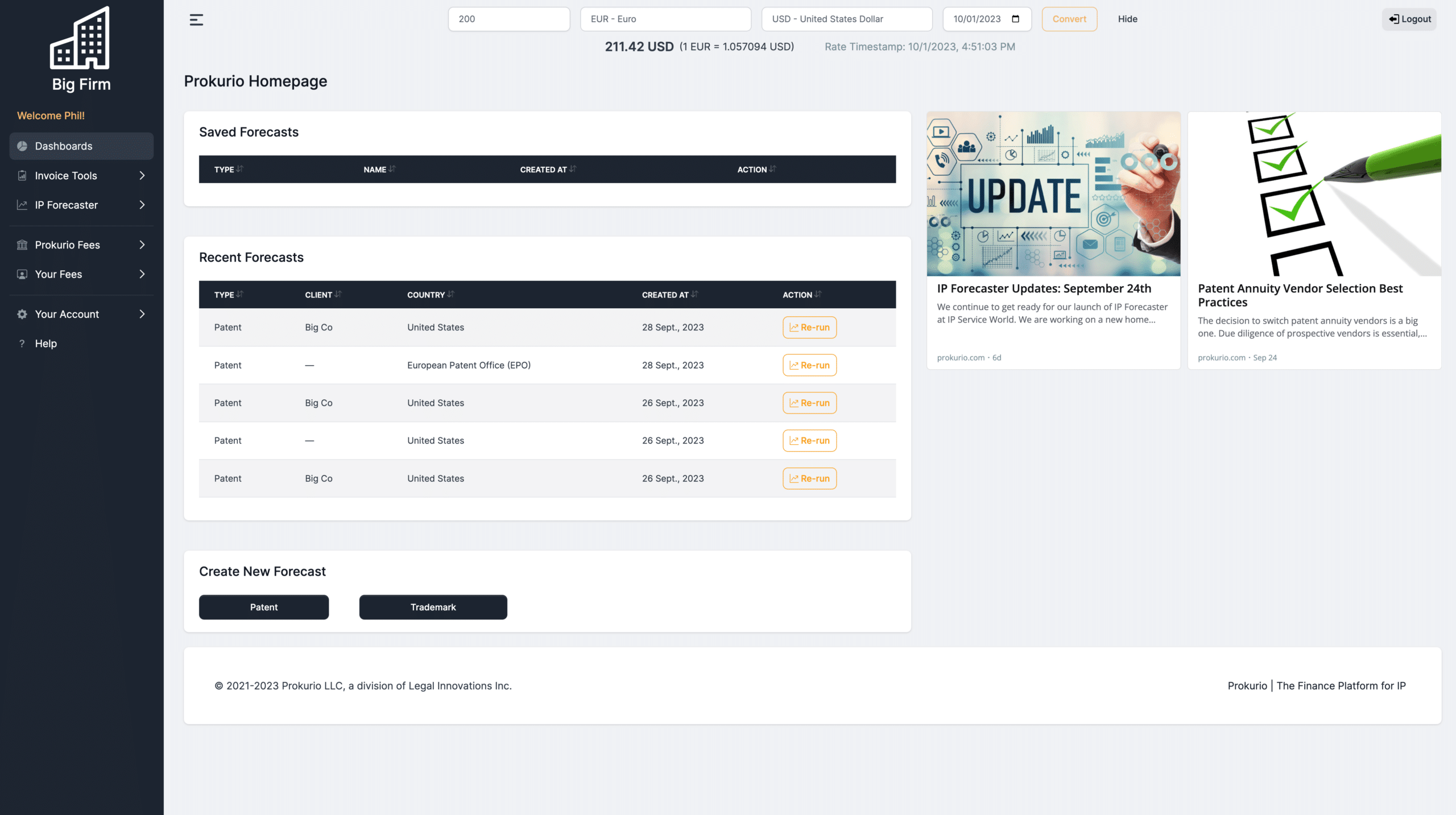 New Currency Widget