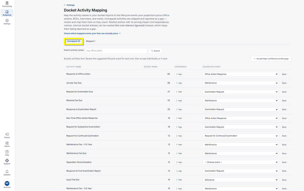 Next Gen Docket Mapping 2 Next Gen Docket Mapping 2