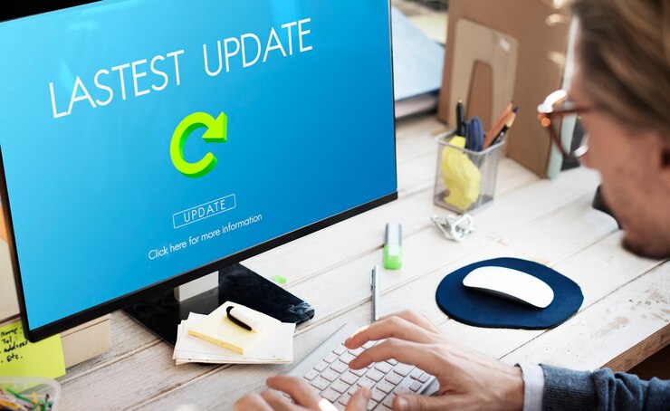 lastest version fresh updates application updates concept 53876 123756