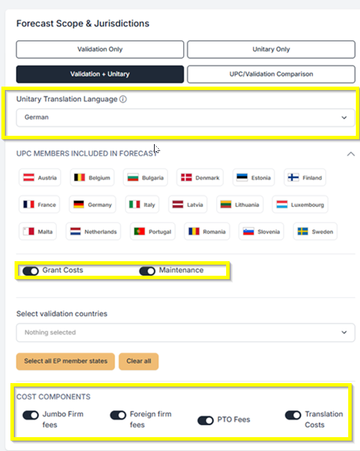 EP Validation and Unitary 1