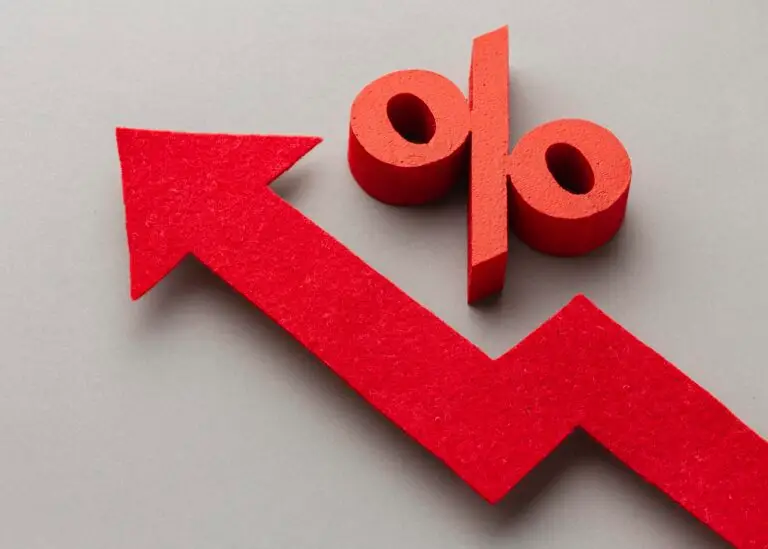 graphic concept with percent symbol