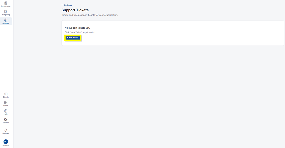 Support Ticket 1 Support Ticket 1