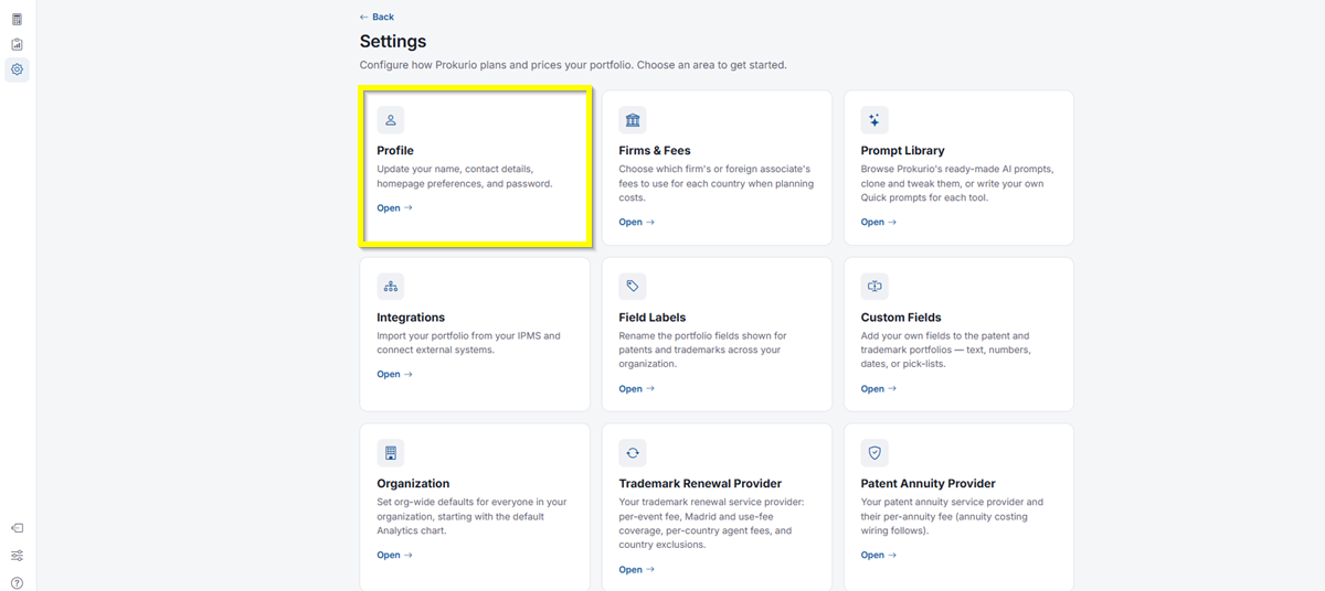 Next Gen Settings Profile Next Gen Settings Profile