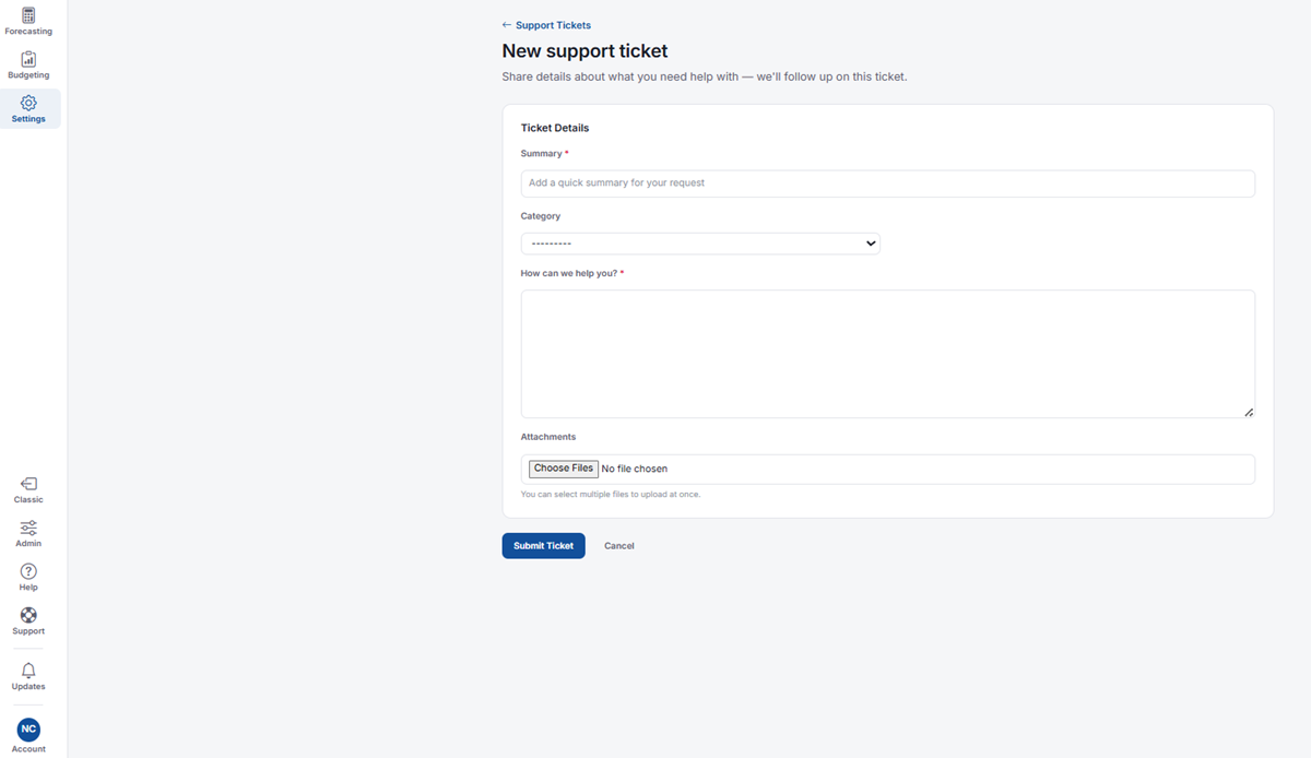 Support Ticket 2 Support Ticket 2