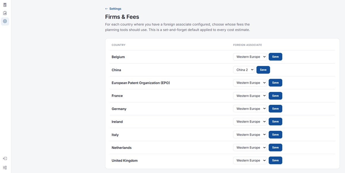 Next Gen Settings Firms and Fees 2 Next Gen Settings Firms and Fees 2