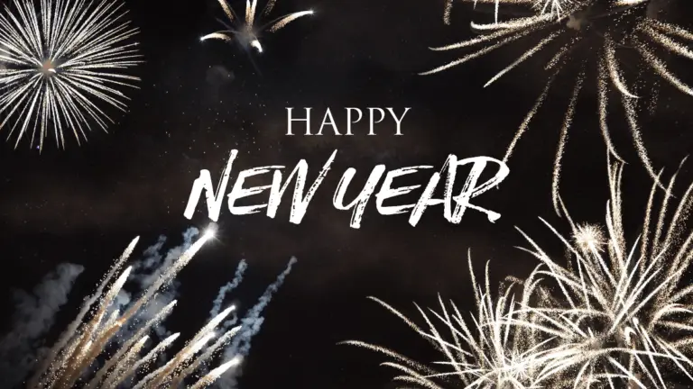Happy new year banner