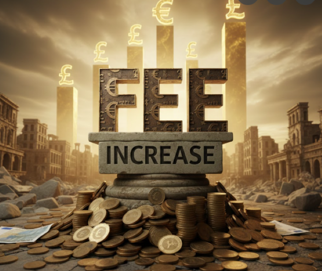 Fee Increase 5