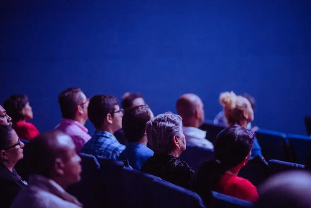 people in theater