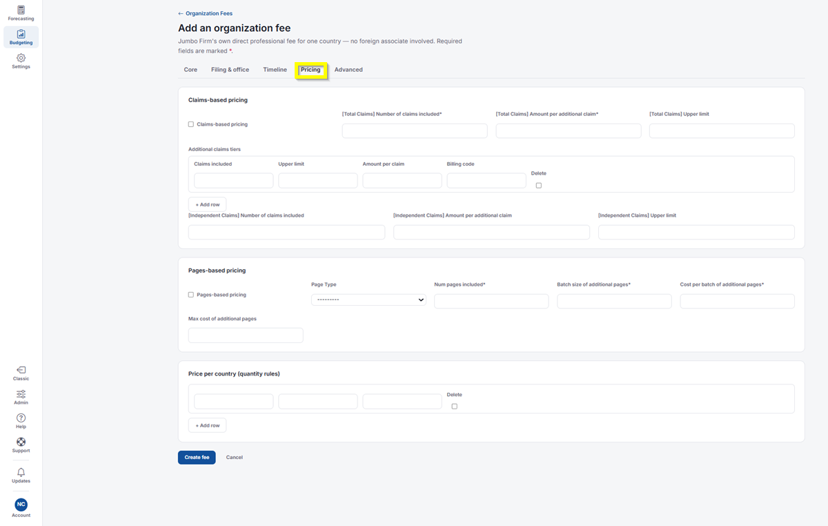 Organization Fees 6 Organization Fees 6