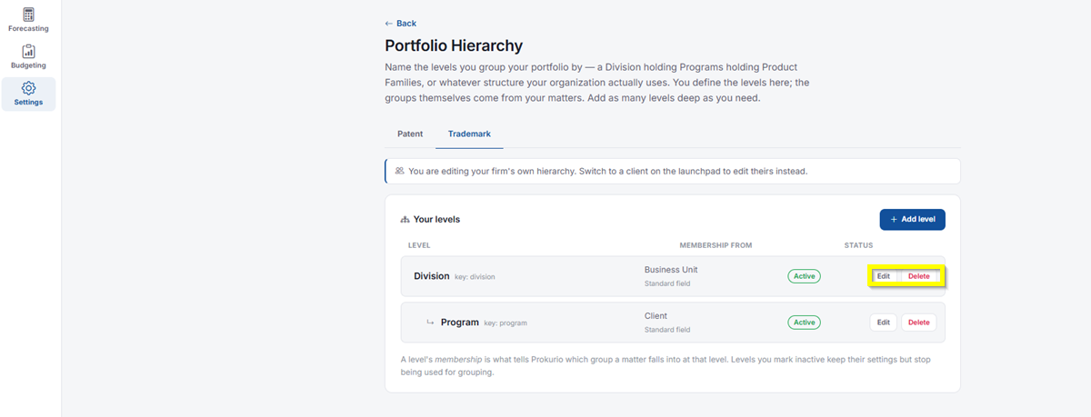 Portfolio Hierarchy4 Portfolio Hierarchy4
