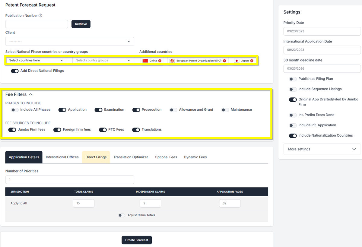 National Stage Entry