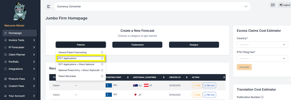 PCT Application PCT Application