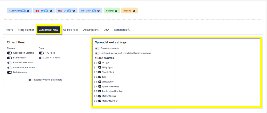 Customize View 2 Customize View 2