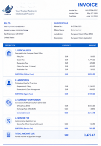 IP Invoice